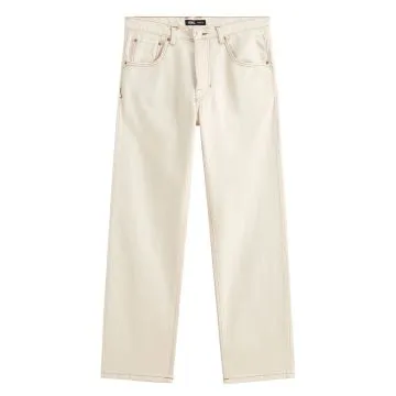 LX Check-5 Loose Denim Pants