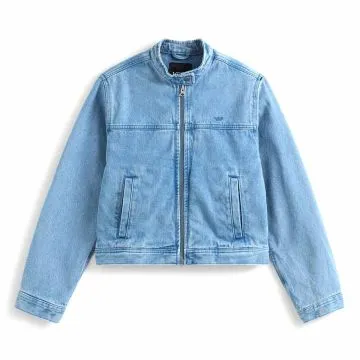 LX Wmn Pomona Collarless Station Jacket