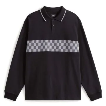 Medford Checkerboard LS Polo