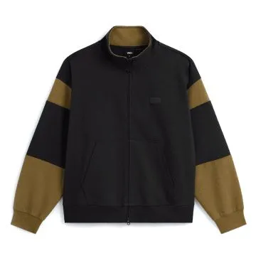 Retro Sport Mock Neck Full Zip