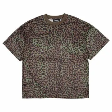 Cheetah Mesh Boxy T-Shirt