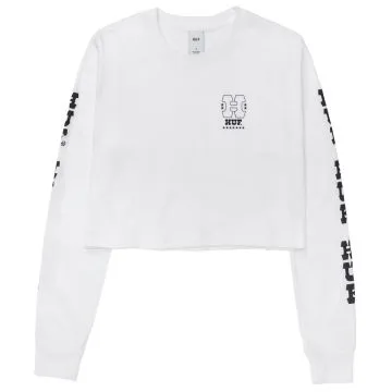 Wheelie L/S Crop Tee