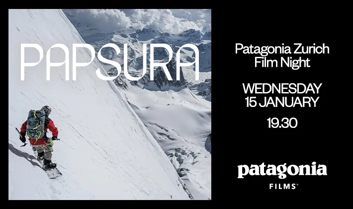 Patagonia presents Papsura at Impact Hub Viadukt Zurich