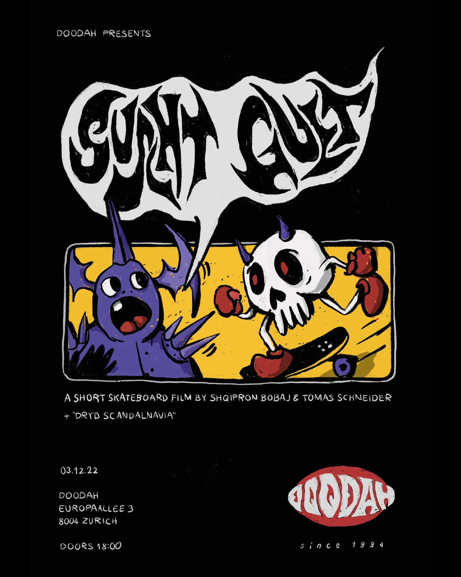 DOODAH PRESENTS 'SUSCHT GUET' + 'DRYD SCANDALNAVIA'