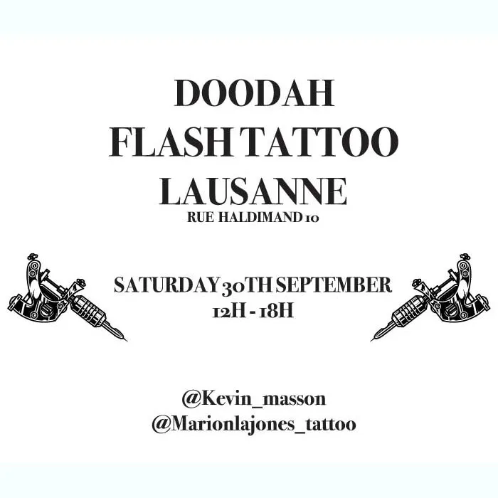 DOODAH FLASH TATTOO LAUSANNE