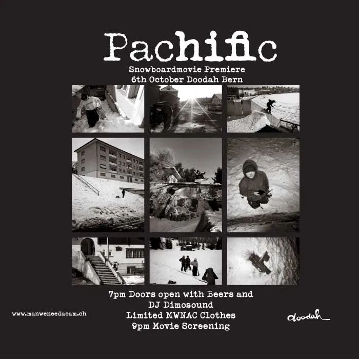 Pachific Snowboardmovie Premiere at Doodah Bern