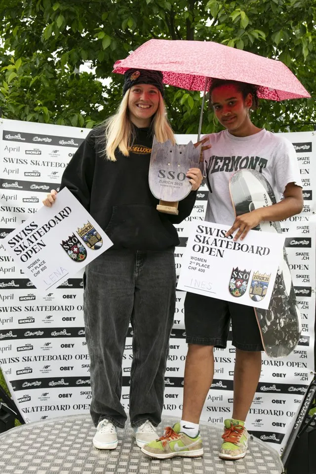 Swiss Skateboard Open Zürich 2025 Winners Women Elite