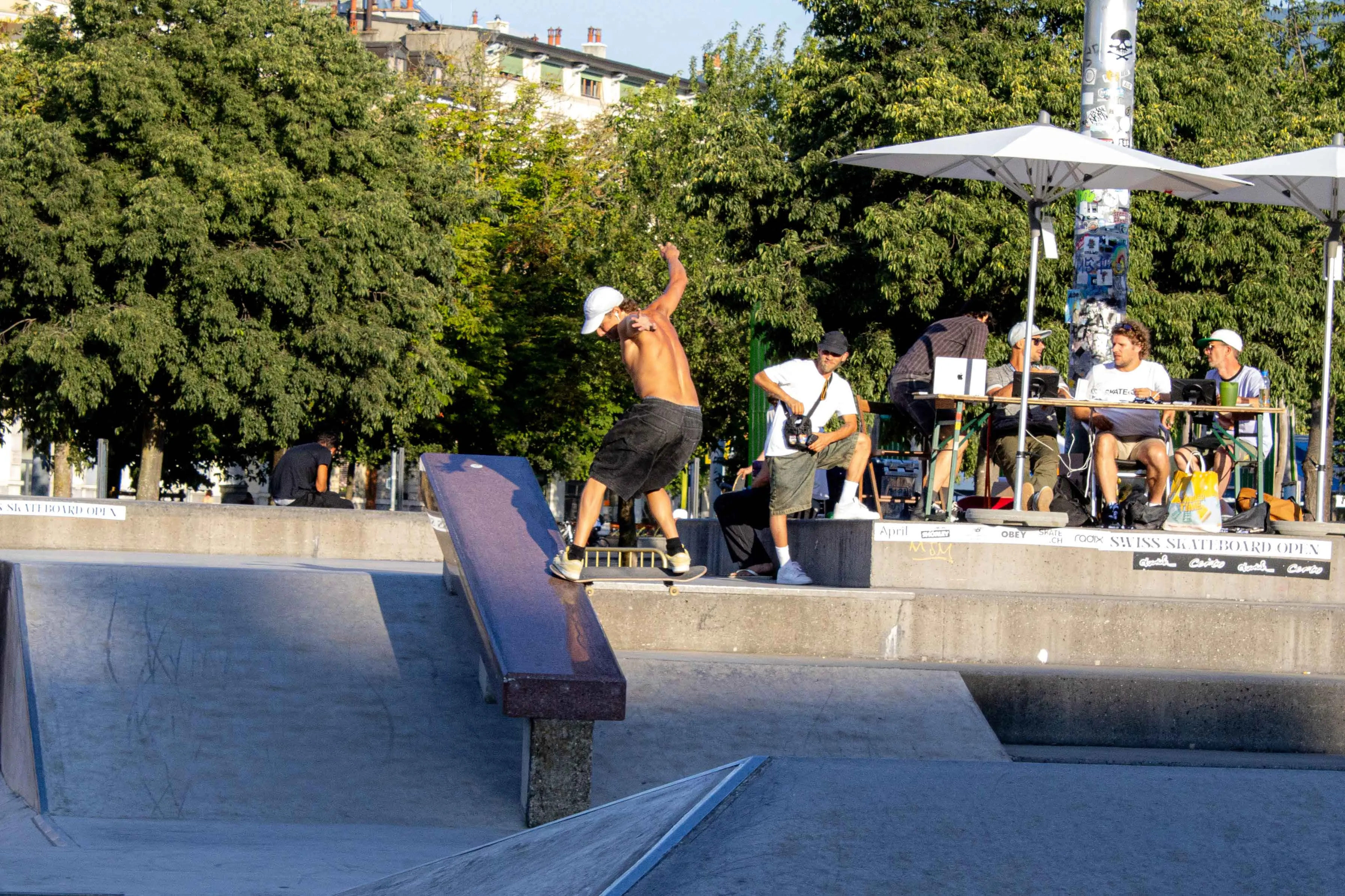 doodah SSO Geneva Kilian Zehnder Nollie FS Noseslide