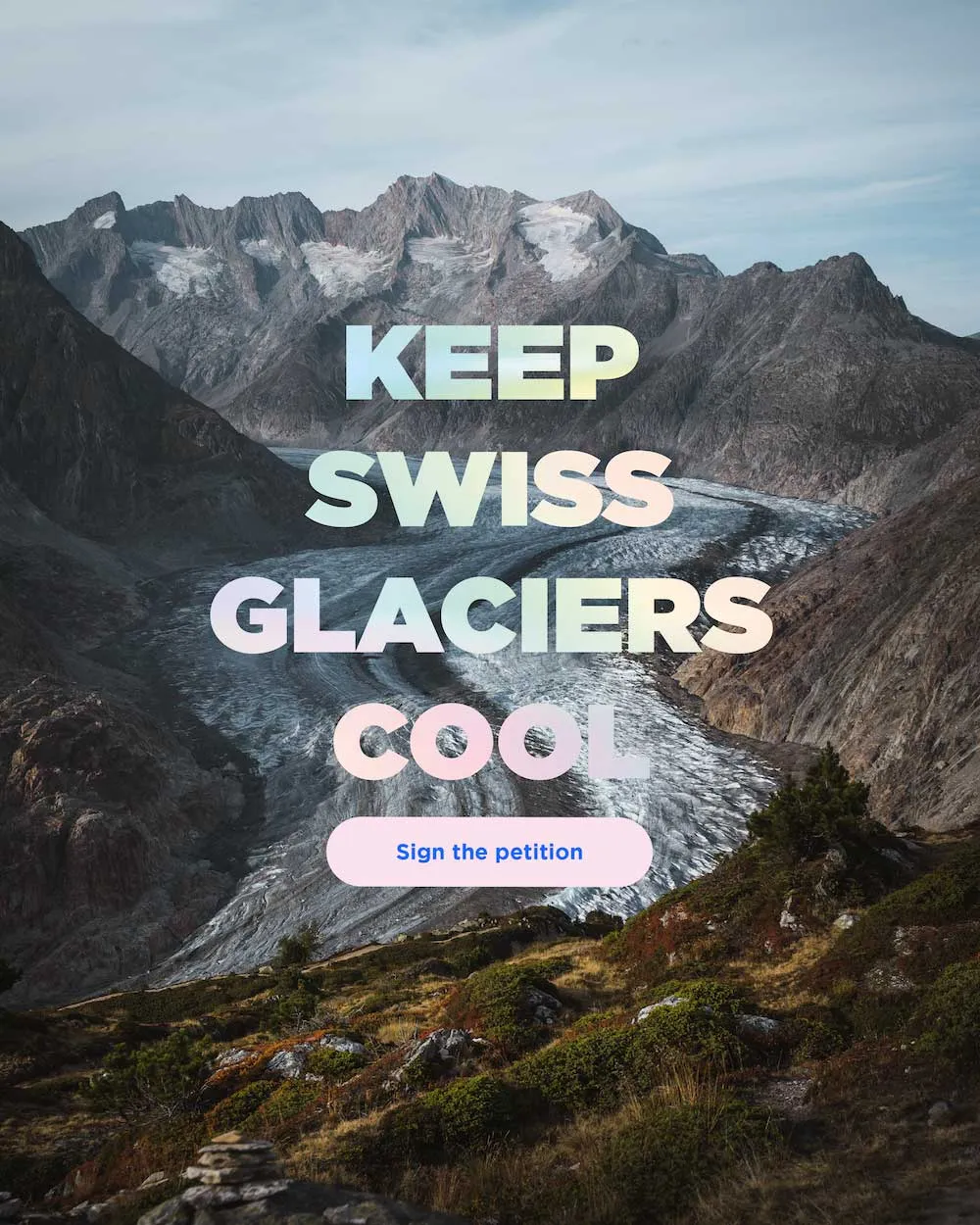 doodah POW Keep Swiss Glaciers Cool