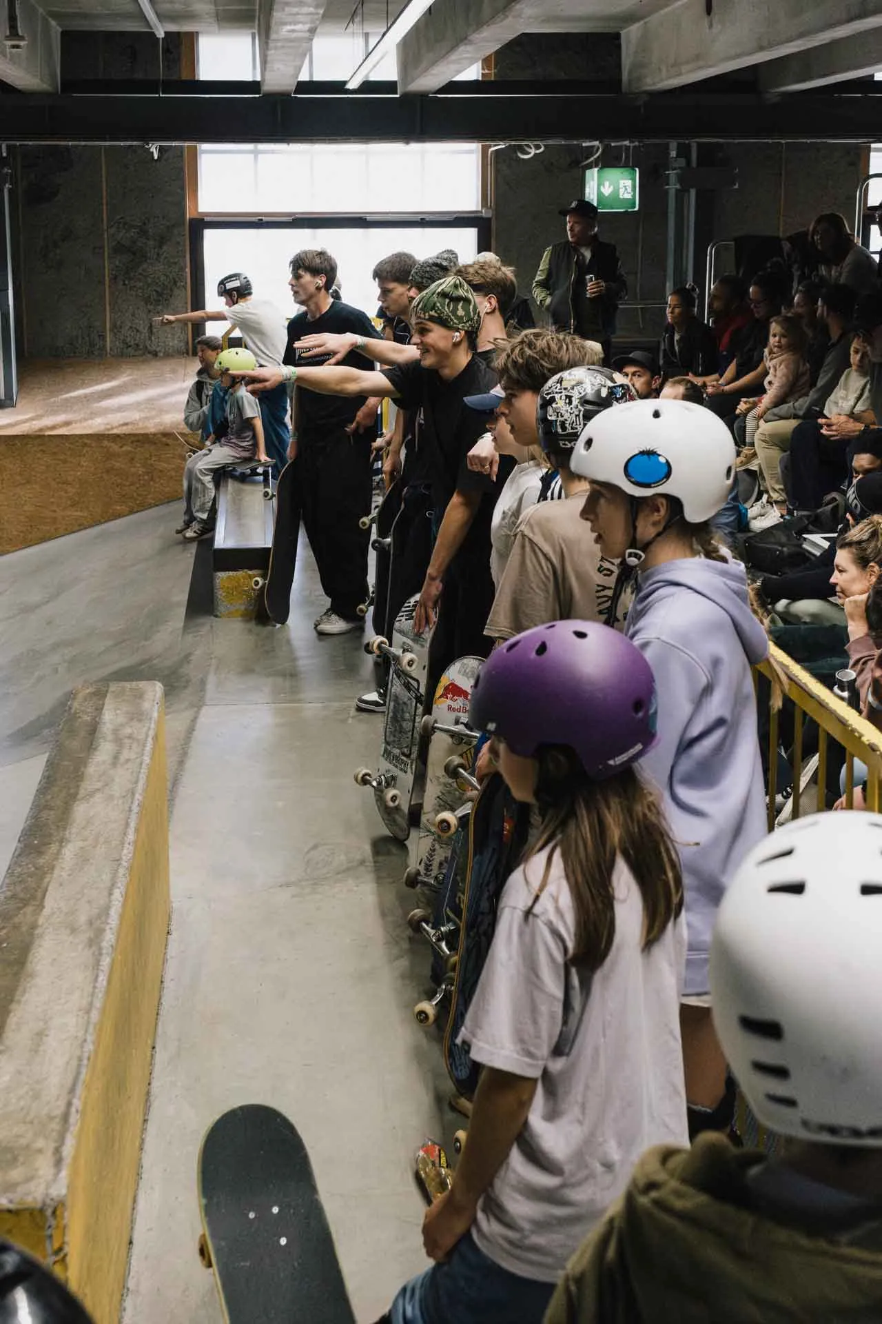 Swiss Skateboard Open Winterthur 2025 Crowd