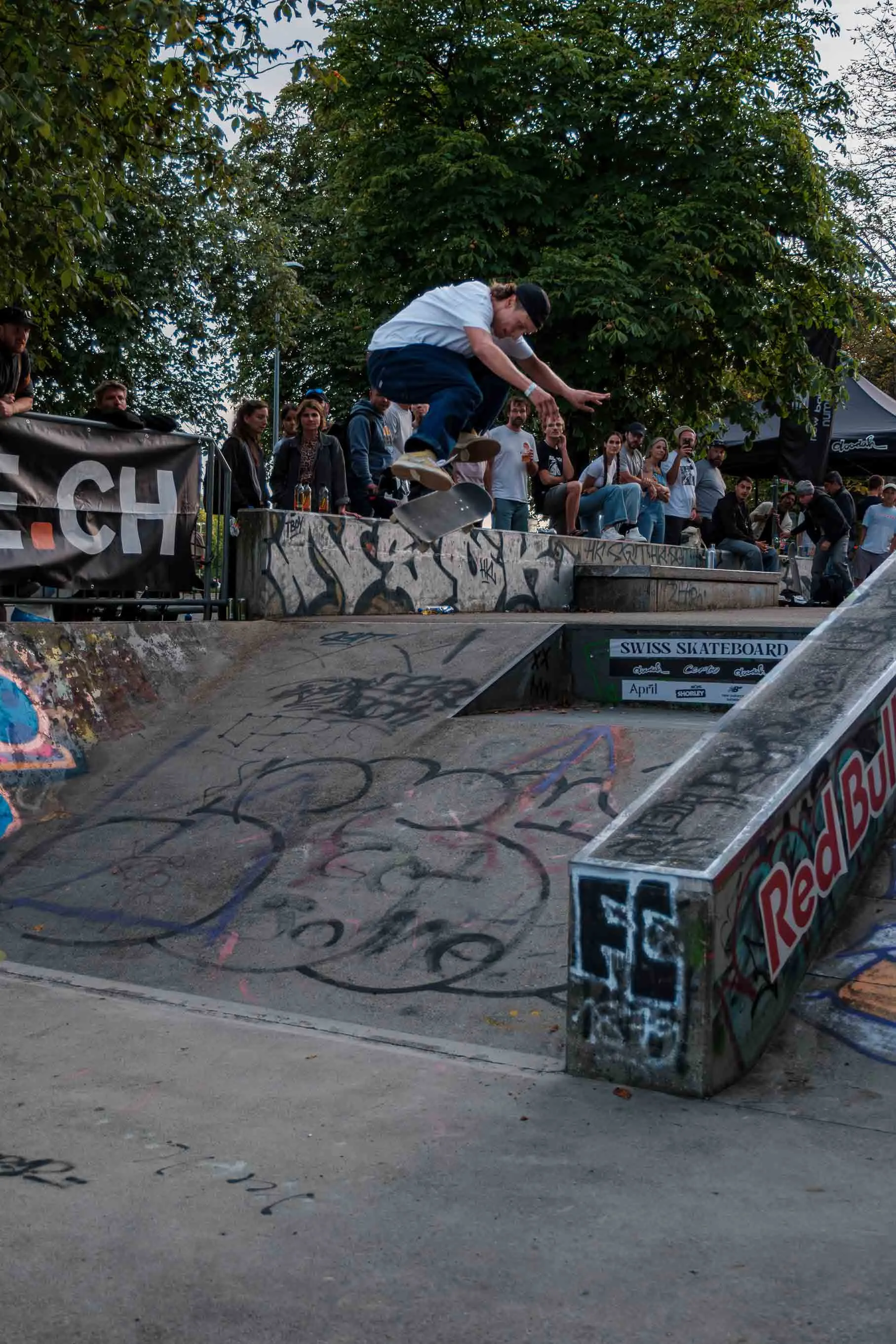 Swiss Skateboard Open St. Gallen 2025 Kilian Zehnder Switch Flip