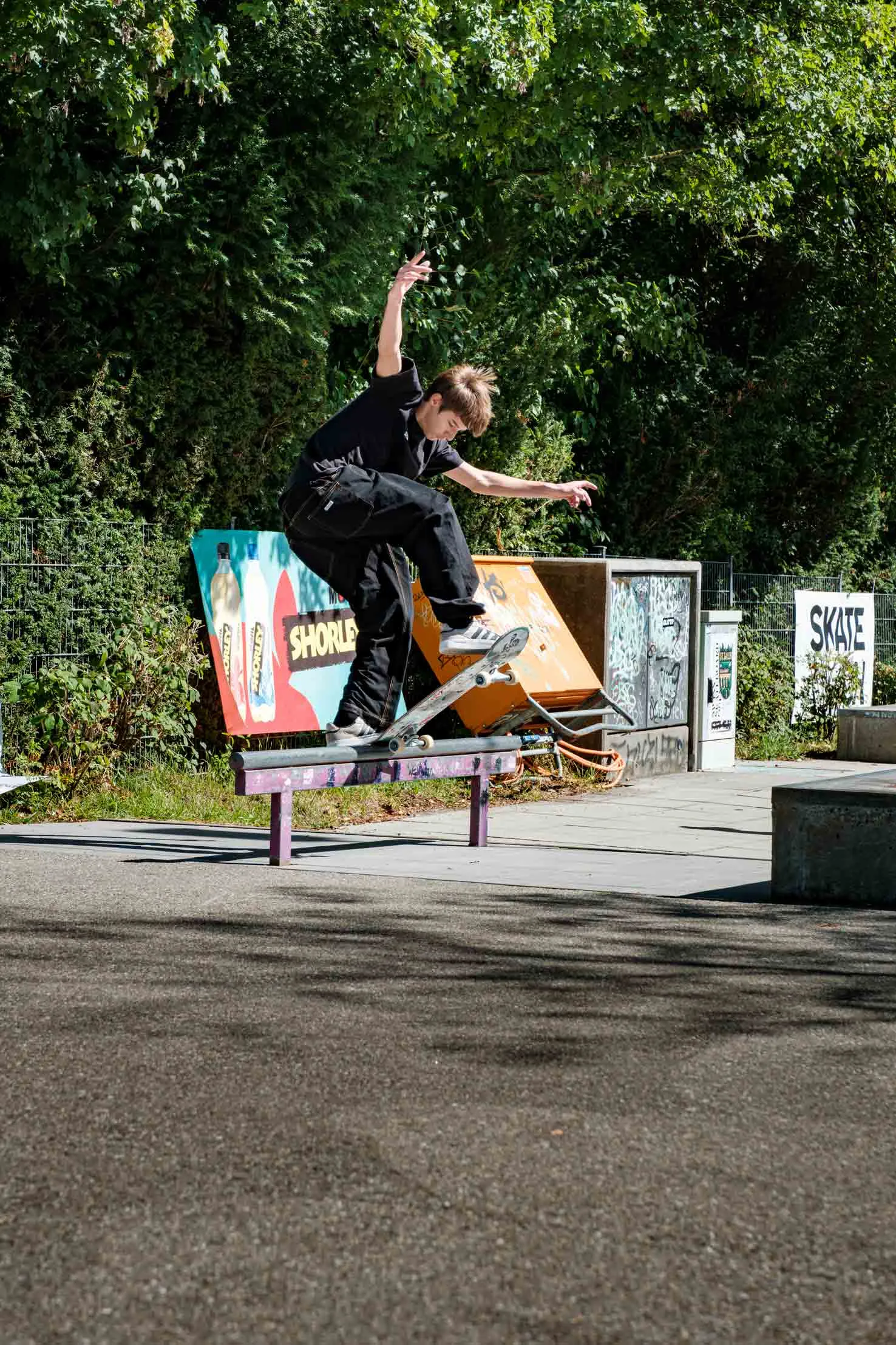 Swiss Skateboard Open St. Gallen 2025 Alessio Binkert Front Blunt