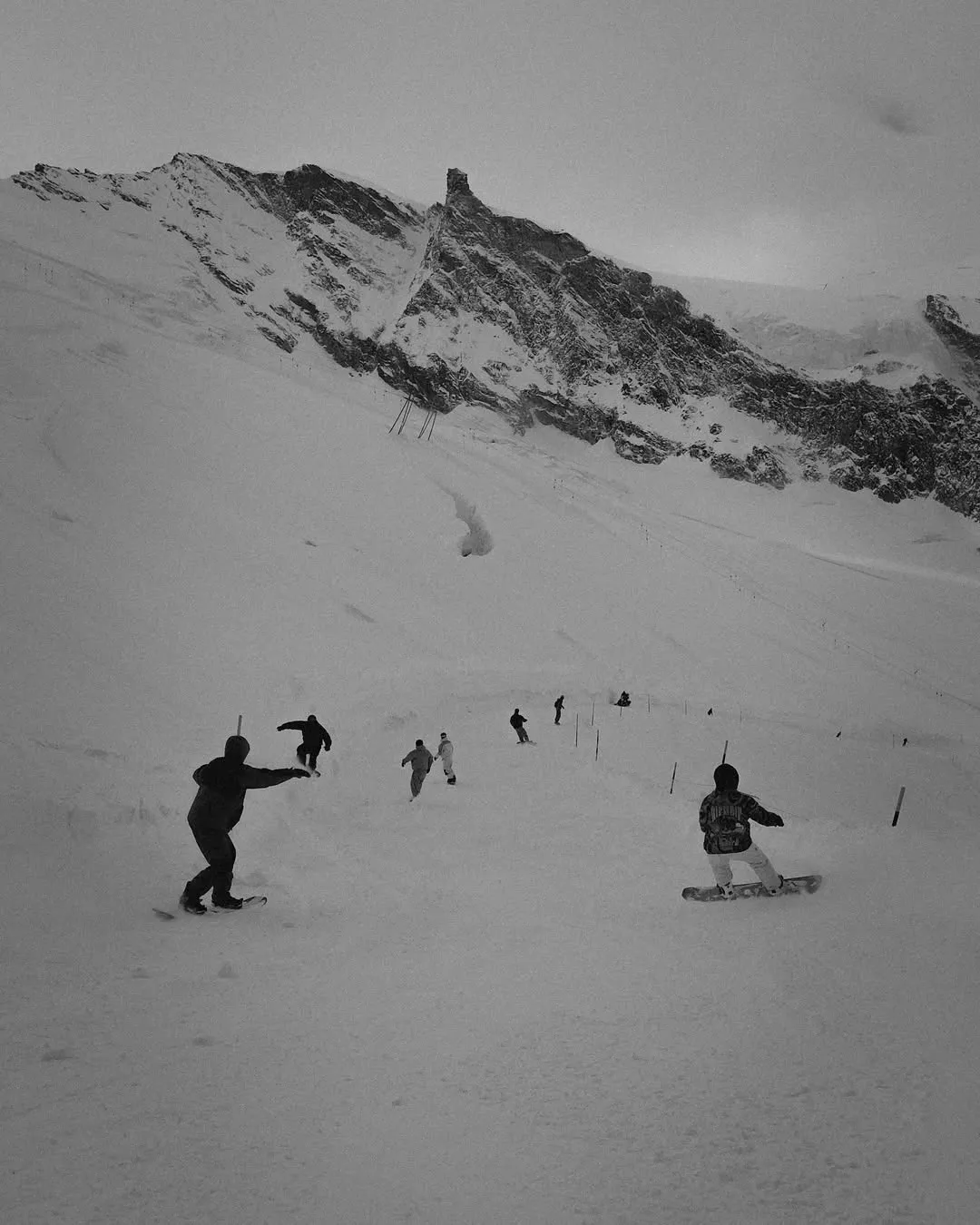 doodah Snowboard Testweekend Saas-Fee