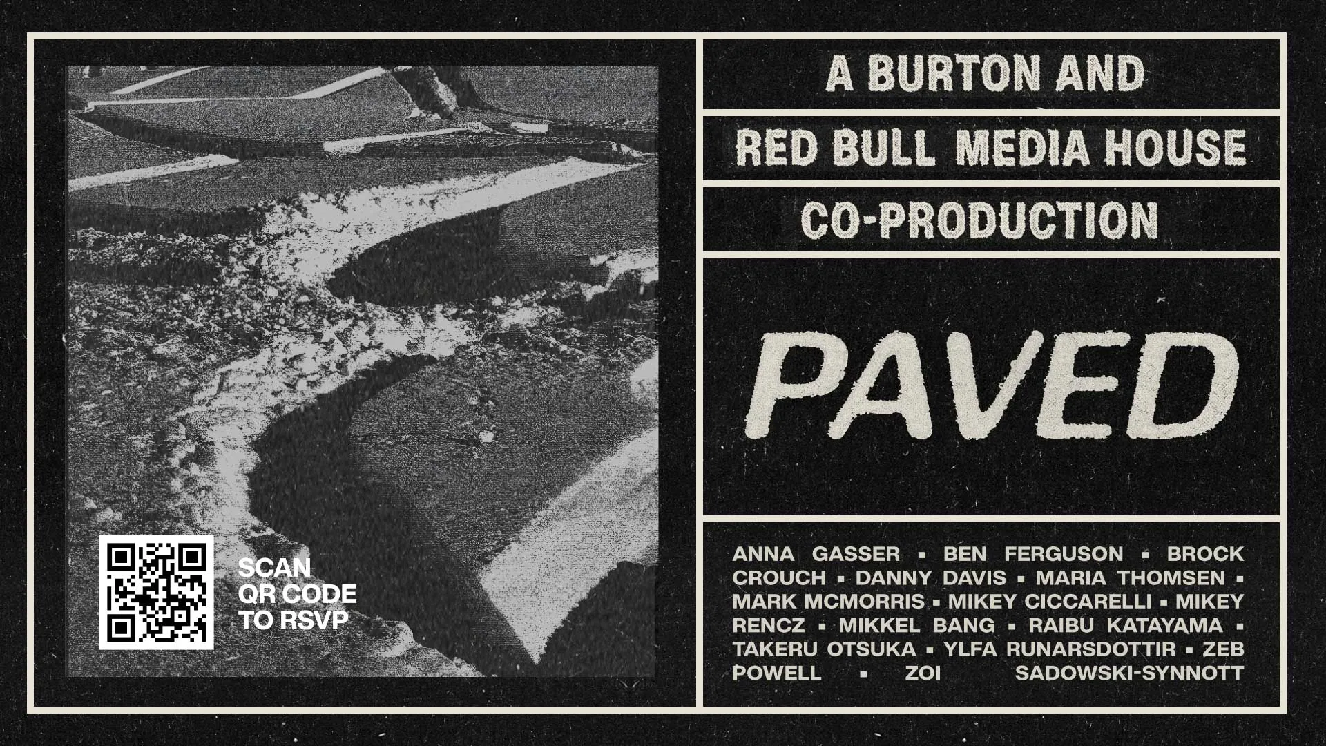 doodah paved burton red bull film screening