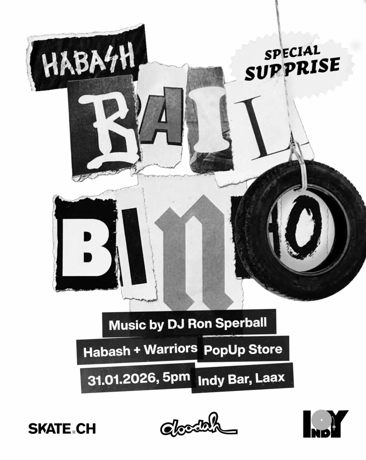 Habash Bail Bingo Skate Indy Bar Laax