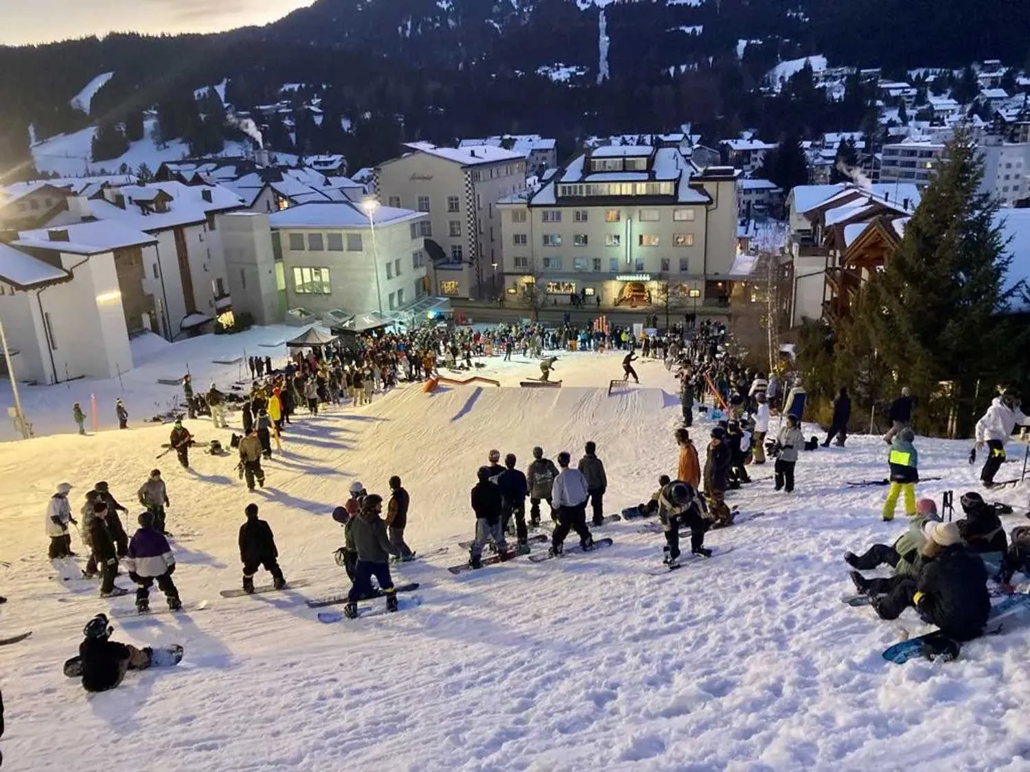 doodah Haidner Railjam 2026 Lenzerheide Snowboard 