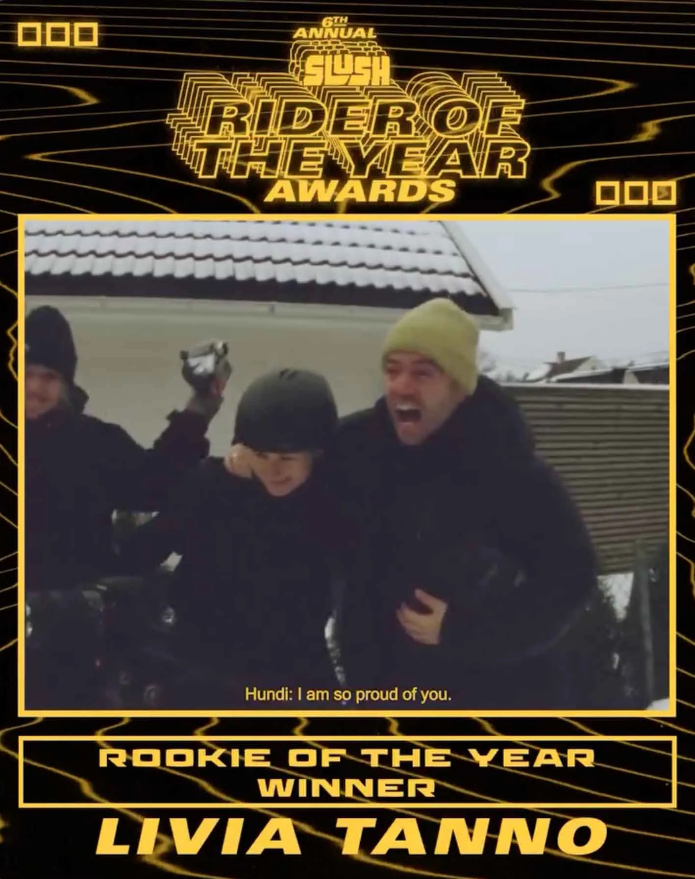 doodah Livia Slush Mag Rookie of the Year