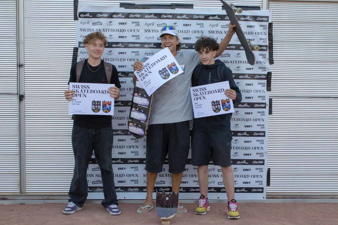 Swiss Skateboard Open Geneva 2025 Winners Men Elite