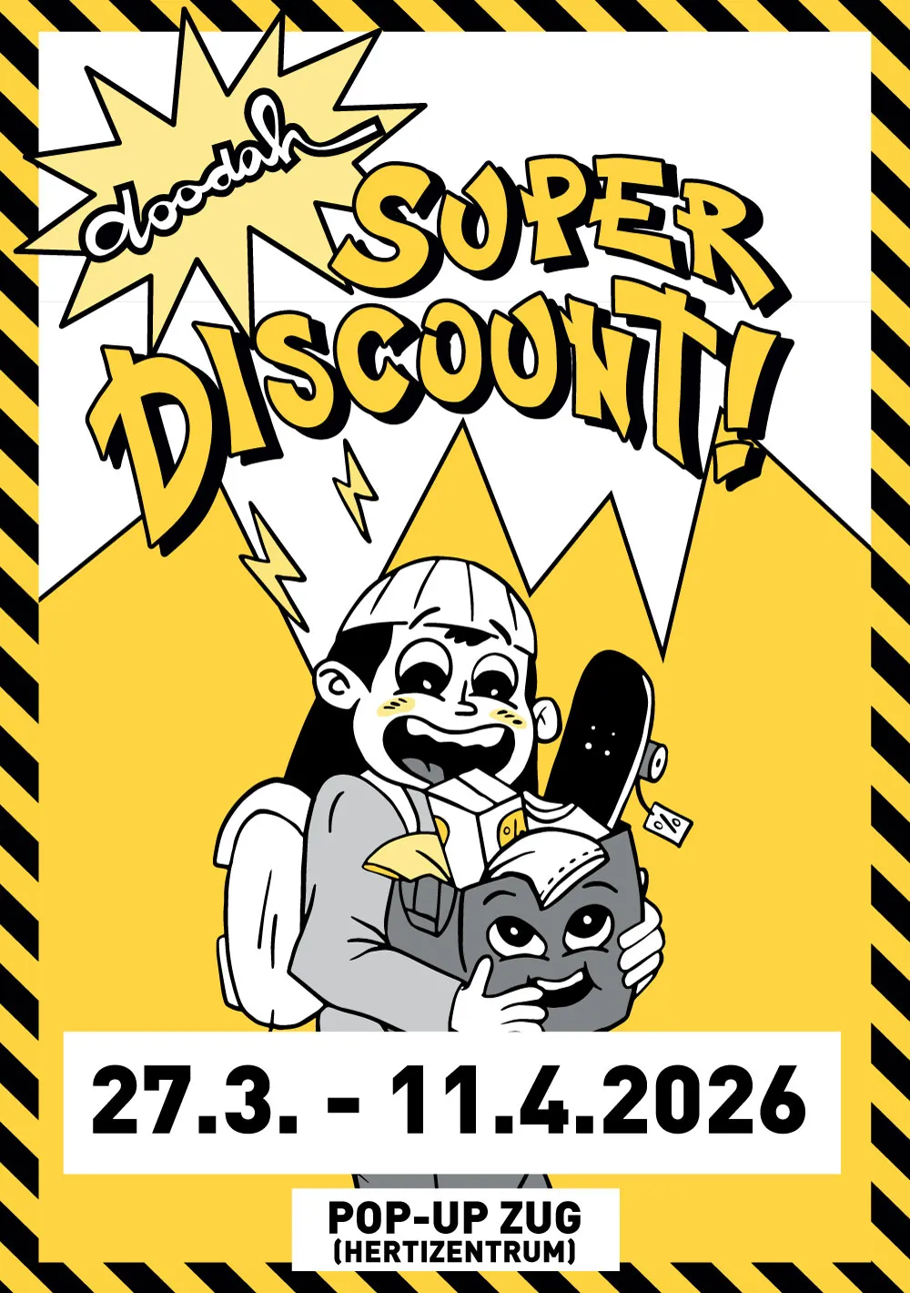 doodah outlet pop-up hertizentrum zug