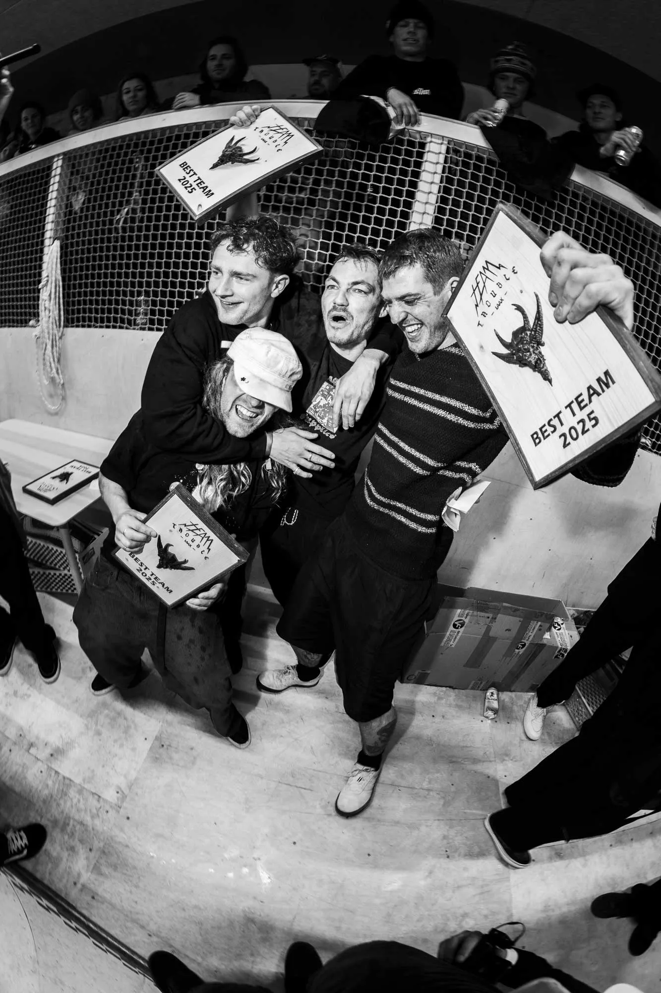 doodah Team Trouble Laax Prize Giving